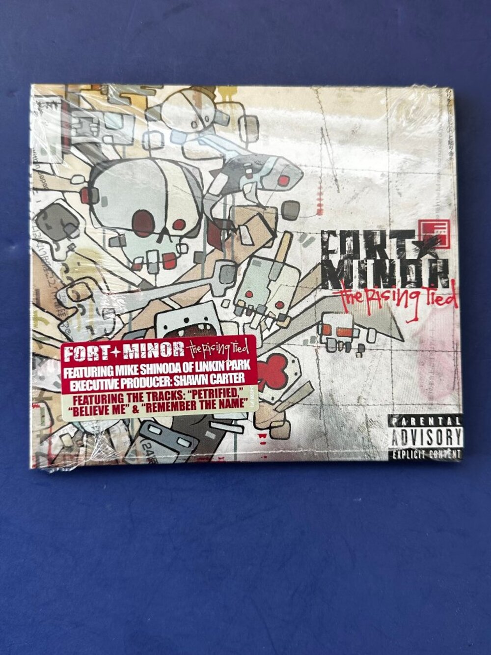 NEW SEALED Fort Minor The Rising Tied CD Explicit Hip Hop 2005